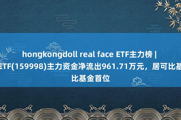 hongkongdoll real face ETF主力榜 | 野神思ETF(159998)主力资金净流出961.71万元，居可比基金首位