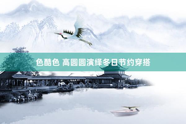 色酷色 高圆圆演绎冬日节约穿搭