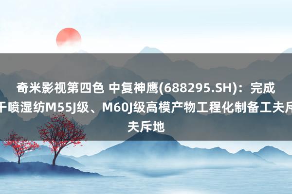 奇米影视第四色 中复神鹰(688295.SH)：完成了干喷湿纺M55J级、M60J级高模产物工程化制备工夫斥地